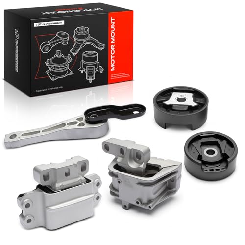 A-Premium 5-PC Engine Motor Mount Transmission Mount and Torque Strut Mount Set Compatible with Volkswagen Jetta 2014-2018, Beetle 2014-2019, 1.4L 1.8L 2.0L
