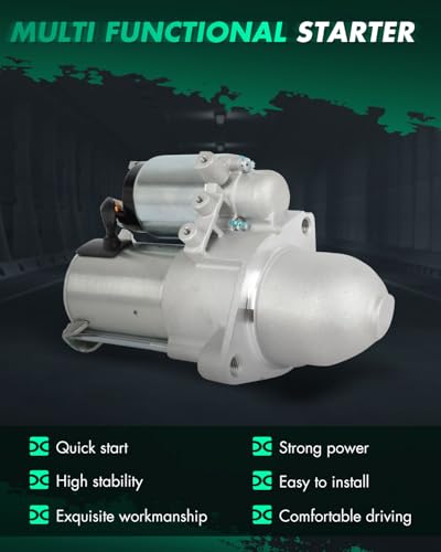 Image of SCITOO Starter Motor fit for Kia for Sorento 3.3L 2008-2009,for Kia for Sorento 3.8L 2007-2009 Replacement Starter 6950,6977