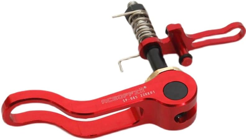 Lightweight Seatpost Clamp for Brompton in Red
