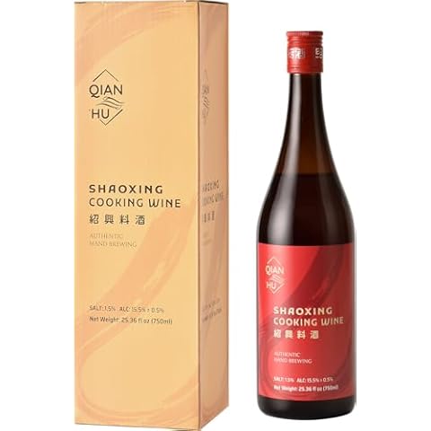 Qian Hu Chinese Shaohsing Rice Cooking Wine (Red) (750ml) Cover