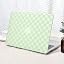 Green checkerboard grid