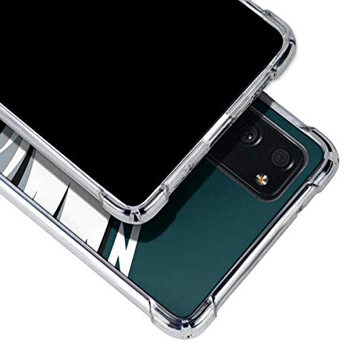 Skinit Clear Phone Case Compatible with Galaxy S20 FE - Officially Licensed NFL Philadelphia Eagles Large Logo Design
