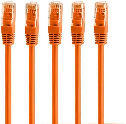 LMS Data Ethernet Cat 5 RJ45 UTP Patch cable cord, Cat 5 E LAN 10/100/1000M bit/s Cable suitable Gigabit 1000Base-T for PoE, CCTV Computer, Routers Internet for office and industrial
