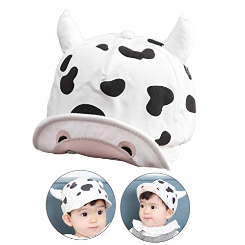 KESYOO Chapéu de Sol Adorável de Algodão Chapéu Balde de Bebê Bonito Chapéu de Sol com Aba para Meni