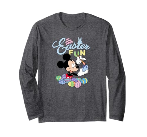 T-shirt Mickey Mouse Easter Fun Disney à manches longues pour enfant
