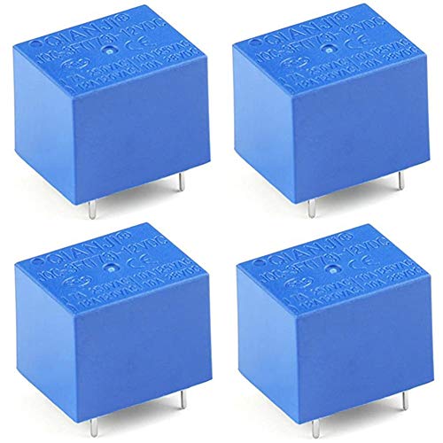 Szliyands Jqc3F T73 Dc 12V Coil 5 Pins Mini Spst Power Relay Pcb Type 25Pcs #TOP3