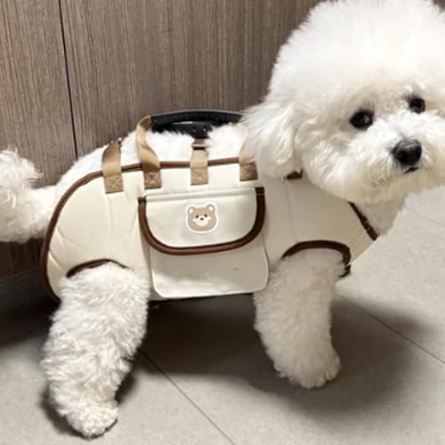 Sac respirant horizontal pour les sorties extérieures avec votre chiot