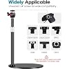 Webcam Tripod Stand for Desk: Webcam Stand for Logitech Brio | C920 | C922 | C615 | C930e - Height & Angle Adjustable Desktop Tripod for Light & 1/4 Thread for Live Streaming | Video Calling
