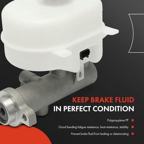 A-Premium Brake Master Cylinder with Reservoir and Sensor Compatible with Ford Model - F-250/F-350/F-450/F-550 Super Duty, fits models With Hydraulic Booster, Trailer Sway Control by A-Premium - Used condition - Image 4