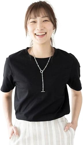 Amazon ザショップティーケー Tシャツ シンプルで上質 スーピマコットン半袖tシャツ レディース Tシャツ カットソー 通販