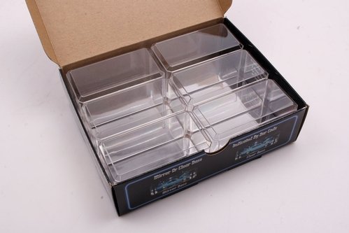 Pioneer Plastics 1/64 Scale Acrylic Display Case PP164C: Box of 6 cases