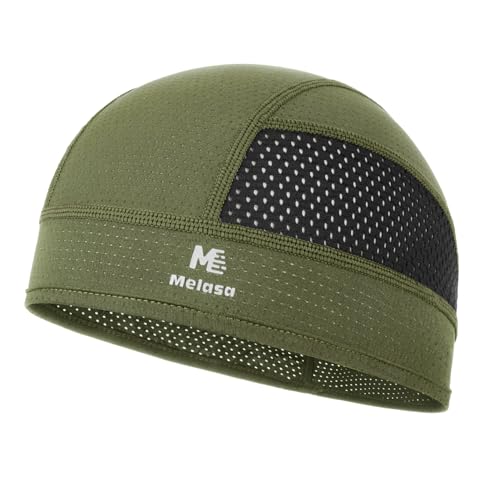 Image of MELASA Cooling Skull Caps Helmet Liner, Lightweight Mesh Under Helmet Cycling Motorcycle Hard Hat Sweat Liner for Men Women