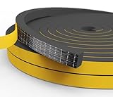 Cinta de espuma autoadhesiva para burlete de clima, total de 4 m de