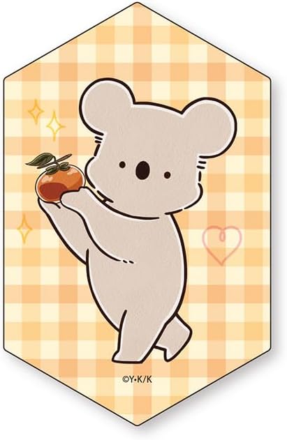 Koala Picture Diary Sticker Koala and Persimmon