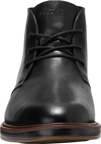 Cole Haan Cole Haan Men's Boots - Judson Grand Chukka, Black Waterproof/Black/Black, 11-M US