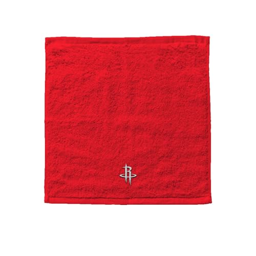 Northwest Houston Rockets NBA Team Logo Wash Cloth 4 Pack 12 x 12 Inches
