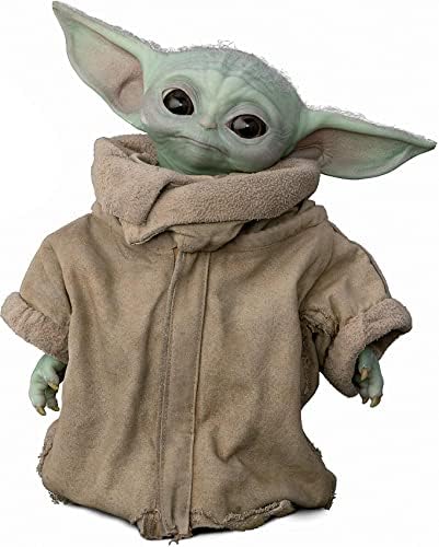 RoomMates RMK4456GM The Mandalorian: Baby Yoda Grogu | The Child Giant Peel and Stick Wall Decals, Green, Tan, Giant Wall Decal