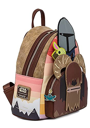 Loungefly Star Wars Mandalorian Bantha Ride Mini Backpack4