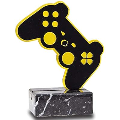 Trofeos Martínez - Trofeo de metacrilato con Base mármol Videojuegos 15,5cm. | Ya disponible en tu tienda friki favorita! En mundofriki.es!