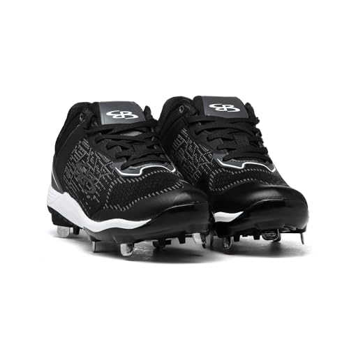 Boombah Viper Pureknit Men's Metal Cleat - Status - Multiple Color Options - Multiple Sizes4