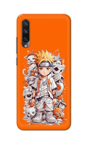 Image of PRINTFIDAA Printed Hard Back Cover Case for Mi A3 Back Cover (Famous Anime Cartoon Character) -112