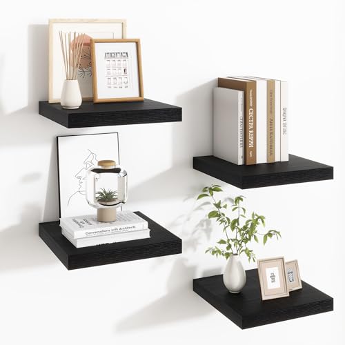 Fun Memories Floating Shelves for Wall - 9.3 Inch Square