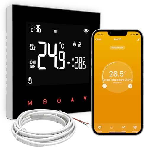 AVATTO Thermostat für Elektrische Fußbodenheizung