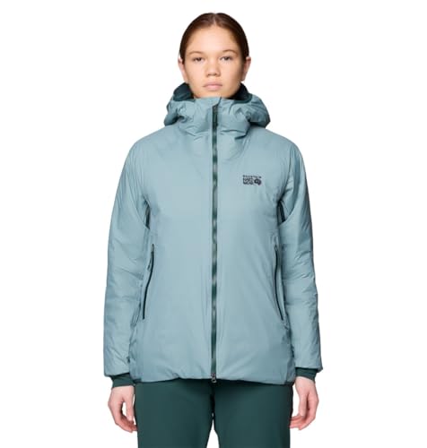 Veste Femme Mountain Hardwear Storm Whisperer coupe-vent et doudoune de randonnée chaude
