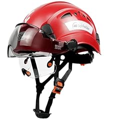 Red Helmet With Clear & Tinted Visor