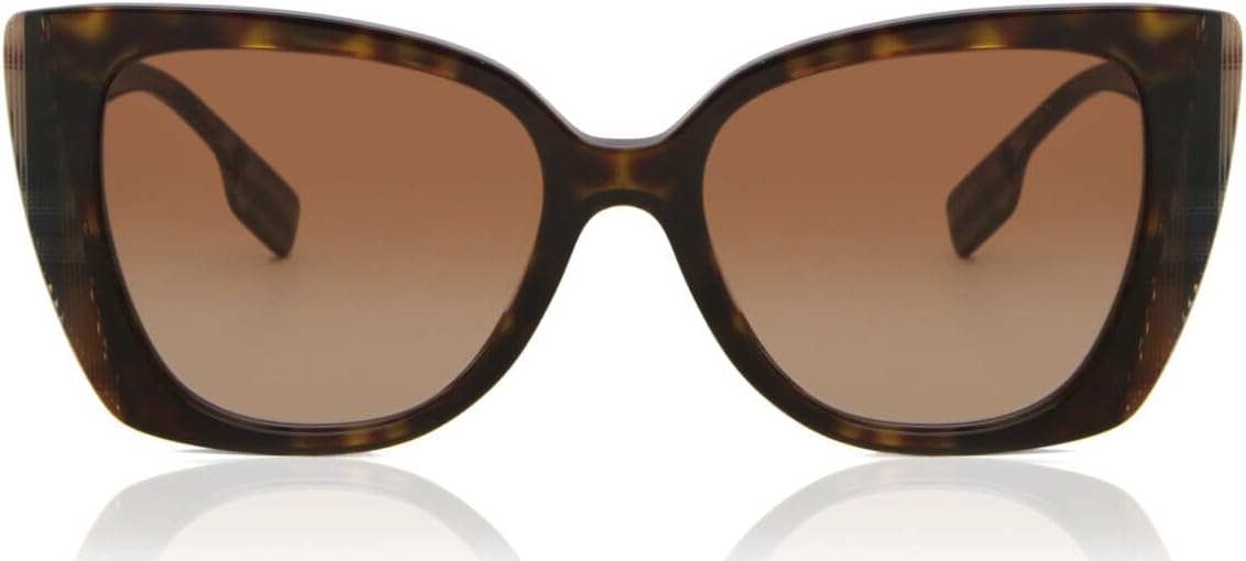 BURBERRY Sunglasses BE 4393 405313 Meryl Dark Havana/Check Brown