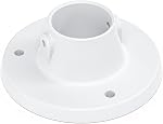 ANTOBLE Pool Ladder Deck Flange to Mount for Lumi O Above Ground Swimming Pool Ladder 99.0003, 2 in Deck Flange Swimming Pool Ladder Replacement Part Assembly Accessory, 1 Pack