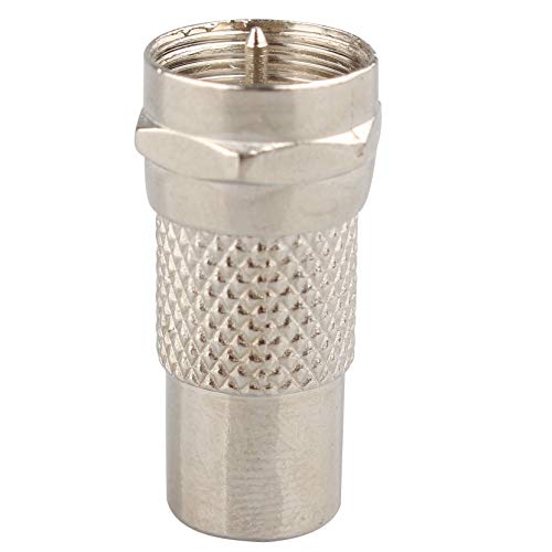 Jopto 3PCS TV Aerial Coaxial Cable F-Connector Male Satellite Sky TV Aerial Coax Plug to RCA Female Jack RF Coax Aerial Male Adapter F Type Screw Male to RCA/PHONO Socket Adapter Converter - Image 2