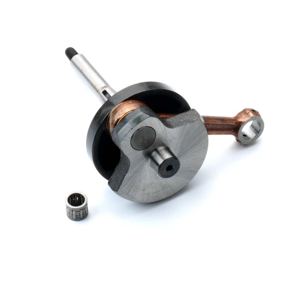 Albero motore adatto for Piaggio Vespa Ciclomotore Ciao Bravo Grillo Si 50cc Pin 10mm Parti motore a 2 tempi