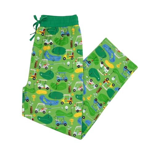 Image of Little Sleepies Mens Pajama Pants, Soft Viscose from Bamboo PJ Bottoms for Family Matching Set, Mens Sleepwear PJs w /Pockets