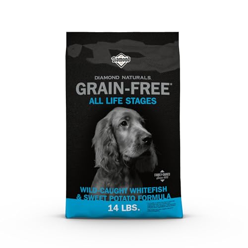 Diamond Naturals Grain Free Real Meat Recipe Premium Dry Dog Food With Real Fish 14Lb
