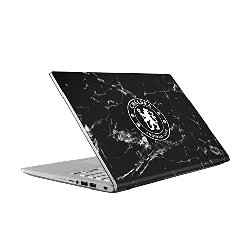 Vinyl Chelsea FC Marbre Noir pour PC Portable ASUS Vivobook 14