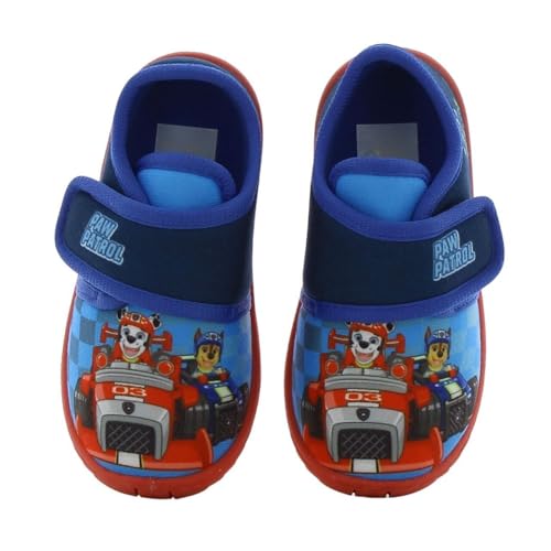 Leomil Paw Patrol Hausschuhe Hausschuhe Kinder Jungen 25 Ideal für Kindergarten oder Zuhause Blau