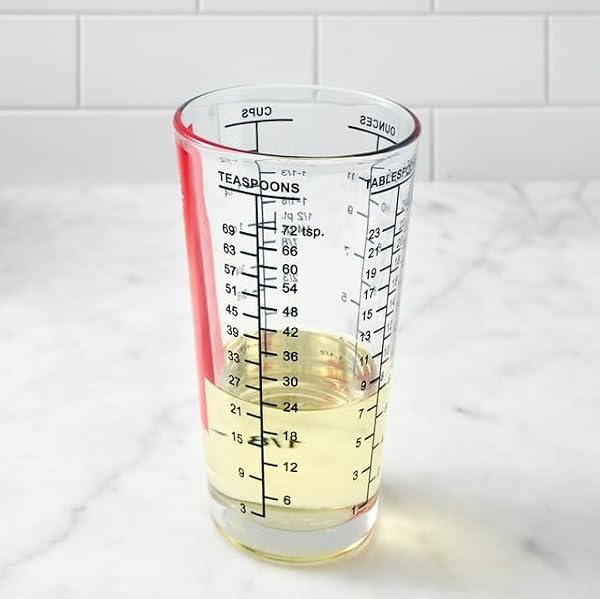 King Arthur Baking Company Mix N Measure Glass, Heavyweight Glass, Multi-Purpose Liquid and Dry Measuring Cup by King Arthur - Image 2