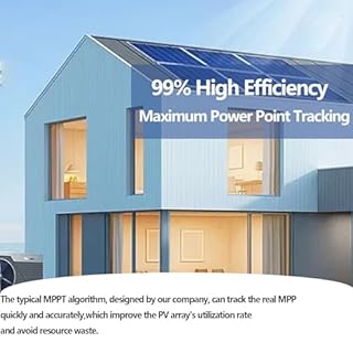 TINGEN 1000W Solar Grid Tie Inverter DC Input 22-65V AC Output Auto Switch 110V or 220V Solar Power Solar Panel or Battery Grid Tie Inverter with LCD Display with Limiter (SUN1000G2L-M)