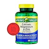 Calcium Magnesium Zinc with Vitamin D3 | Calcium Supplement | Calcium Magnesium Zinc | Calcium 600 mg with vitamin D3 | Calcium Magnesium Supplement + STS Sticker.