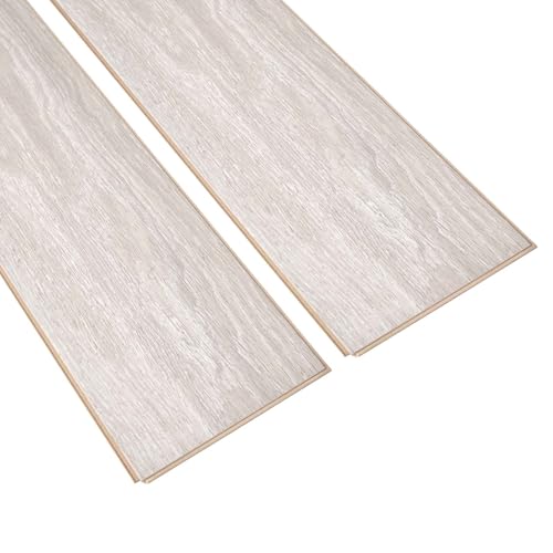 Image of SSHENGYA 6mm Thick PVC Vinyl Flooring 18-Pack Planks (6x36 Inch), Cushioned Core for Superior Comfort & Quiet, Waterproof Click Lock for Home, Apartment, Office