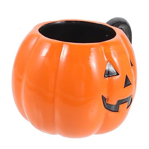 ABOOFAN Taza De Té Tazas De Agua con Leche Lindas Tazas De Café Taza De Ceramica Taza De Café En Forma De Calabaza Taza De Agua Casera Copa De Personalidad Cerámica Oficina Taza De Leche