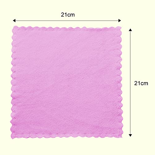 Moon Park Baby Washcloths, 24 Pack - 8X8 Inches, Small Burp Cloths And Baby Wipes - Microfiber Coral Fleece Ultra Absorbent And Soft For Newborn, Infant And Toddlers - Multicolored #TOP6