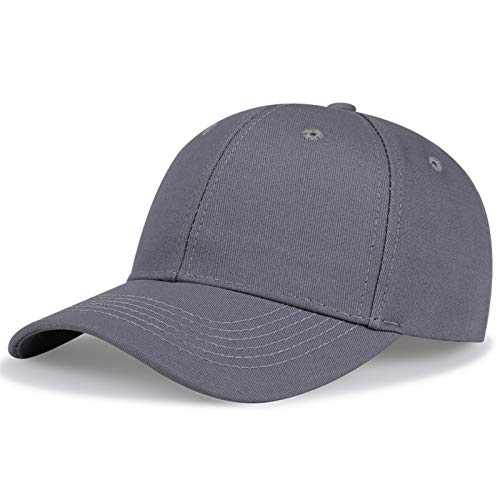 Gorra deportiva táctica para cabeza grande color gris miniatura 1