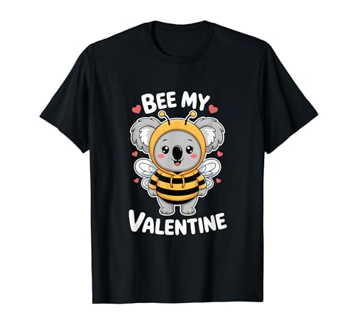 Sweet Koala Bee My Valentine Bee Heart Love T�V���c