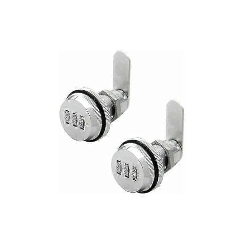 Joyhappst Image Color 3 Digit Combination Lock, For Cabinet, Locker, Wardrobe, Drawer, Mailbox