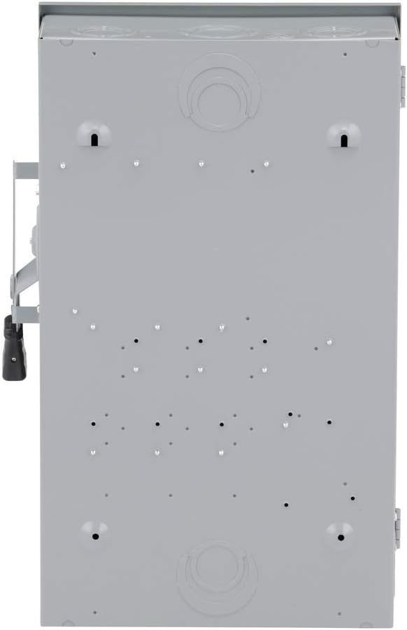 One-Day Sale: Up to 60% Off Square D - D324N General Duty Safety Switch, Fusible, 200-Amp, 240V, 3-Pole, Indoor, W/Neutral