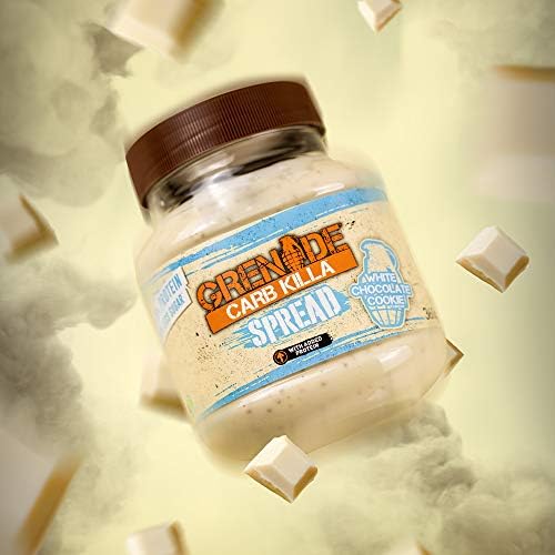 Grenade Carb Killa Protein Spread (High Protein/Low Sugar Spread) White Chocolate Cookie 360g - 1