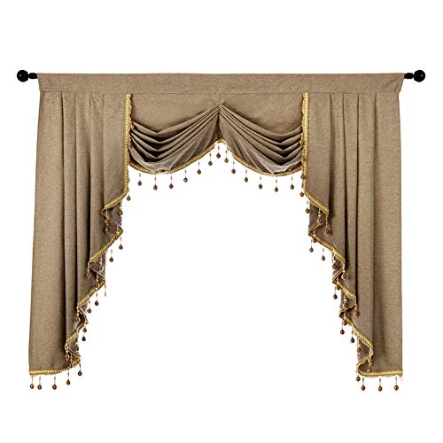 NAPEARL Premium Waterfall Valance for Curtains, Curtains Valances and Swags