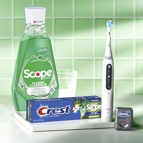 Crest Scope Classic Mouthwash, Original Formula, 500 Ml, 4 Count